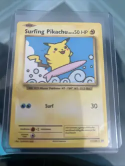 Pokemon Pikachu TCG Surfing Evolutions Card 111/108 Secret Rare PACK FRESH - Image 1