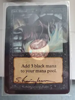 [SC] ya47 Mtg Alpha Dark Ritual English Sign Part 2 - Image 3