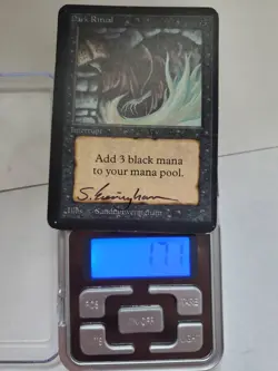 [SC] ya47 Mtg Alpha Dark Ritual English Sign Part 2 - Image 4
