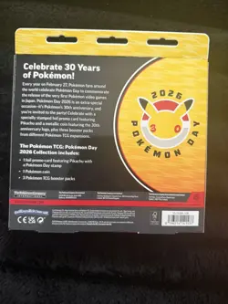 Pokemon Day 2026 Collection 3x Booster Packs NEW SEALED! Set of 2 - Image 2