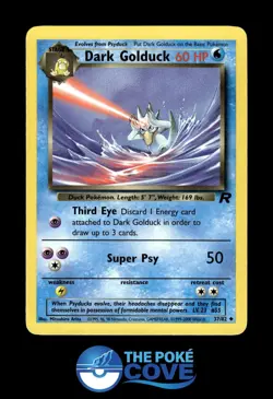 Dark Golduck 37/82 | Team Rocket Unlimited | Pokemon Uncommon | MP - Image 1