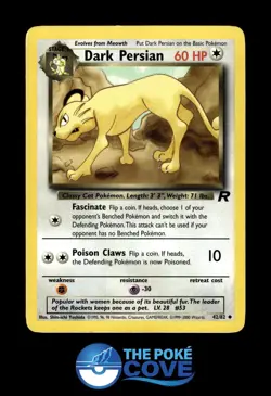 Dark Persian 42/82 | Team Rocket Unlimited | Pokemon Uncommon | LP - Image 1
