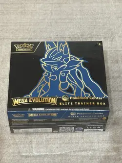 Pokemon Center Mega Evolution Elite Trainer Box Lucario - Image 1