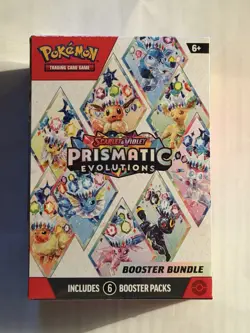 Pokemon TCG Scarlet & Violet Prismatic Evolutions Booster Bundle New Sealed - Image 1