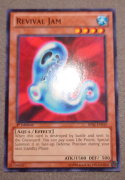 BP02-EN010 Revival Jam Common 1st Edition Yugioh Card - Image 1