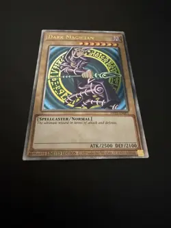 Yu-Gi-Oh! Dark Magician Quarter Century Secret Rare TN23-EN001 Limited Edition - Image 2