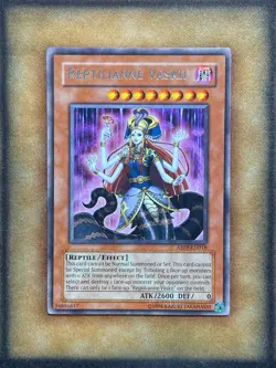 Yugioh Reptilian Vaskii ABPF-EN018 Rare NM - Image 1