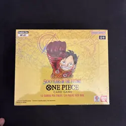 OP07 500 Years In The Future Sealed English Booster Box One Piece TCG - Image 1