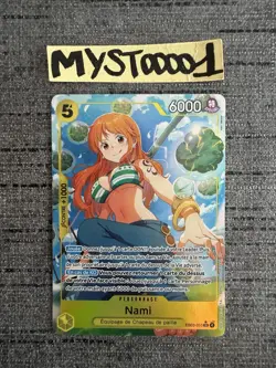 Carte One Piece Heroines Nami EB03-053 SR Alt Alternate Art Foil Francais - Image 1