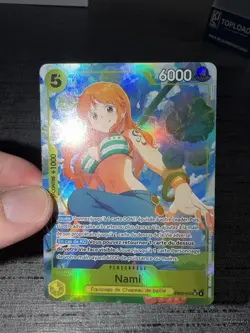 Carte One Piece Heroines Nami EB03-053 SR Alt Alternate Art Foil Francais - Image 3