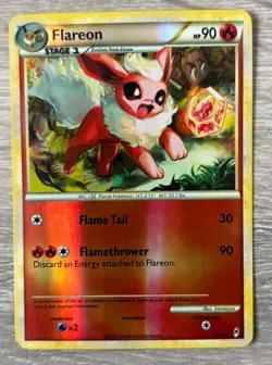 Flareon 44/95 Call of Legends Reverse Holo Pokemon Card NM/LP - Image 1