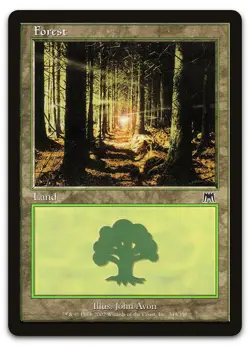 Forest (349) #349 (NM) Onslaught ONS Magic MTG - Image 1