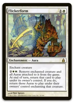 Flickerform #18 (NM) Ravnica City of Guilds RAV Magic MTG - Image 1