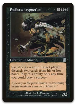 Sadistic Hypnotist #159 (NM) Odyssey ODY Magic MTG - Image 1