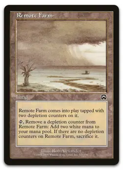 Remote Farm #323 (NM) Mercadian Masques MMQ Magic MTG - Image 1