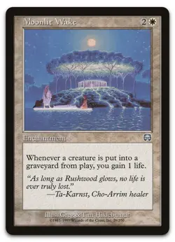 Moonlit Wake #29 (NM) Mercadian Masques MMQ Magic MTG - Image 1