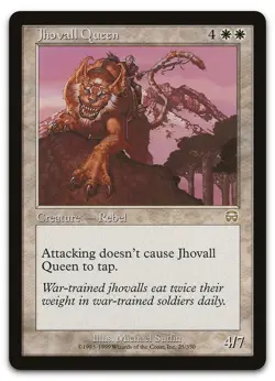 Jhovall Queen #25 (NM) Mercadian Masques MMQ Magic MTG - Image 1