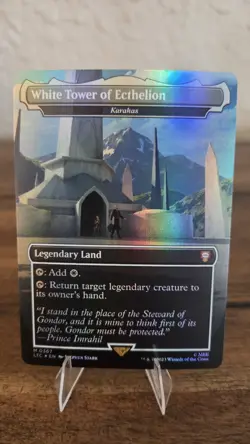 MTG White Tower of Ecthelion Foil LOTR - Image 1