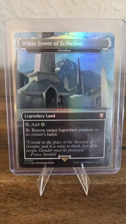 MTG White Tower of Ecthelion Foil LOTR - Image 3