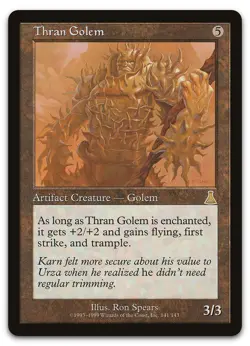 Thran Golem #141 (NM) Urza's Destiny UDS Magic MTG - Image 1