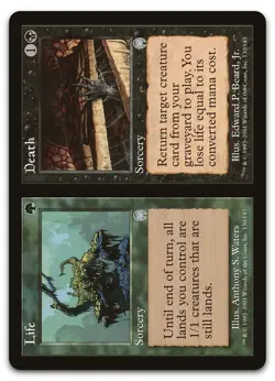 Life // Death #130 (NM) Apocalypse APC Magic MTG - Image 1