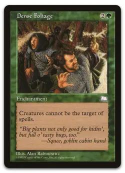 Dense Foliage (NM) Weatherlight WTH Magic MTG - Image 1