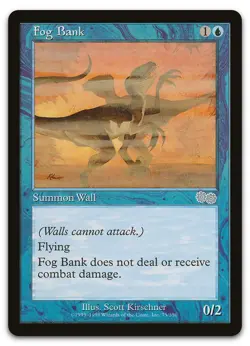 Fog Bank #75 (NM) Urza's Saga USG Magic MTG - Image 1
