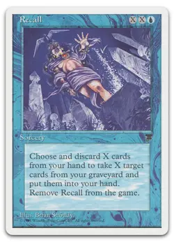Recall (NM) Chronicles CHR Magic MTG - Image 1