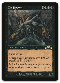Pit Spawn #70 (NM) Exodus EXO Magic MTG - Image 1