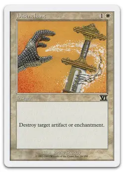 Disenchant #16 (NM) Classic Sixth Edition 6ED Magic MTG - Image 1
