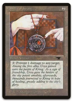 Amulet of Kroog (NM) Antiquities ATQ Magic MTG - Image 1