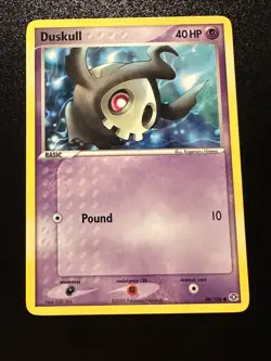Pokemon Card EX Emerald Duskull 46/106. - Image 1