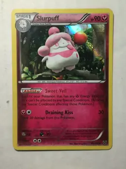 Pokemon Card XY Base Set Reverse Holo Slurpuff 95/146. FREE SHIPPING! - Image 3