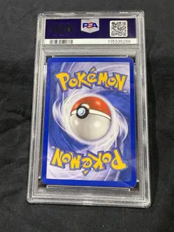 2005 POKEMON EX UNSEEN FORCES #117 CELEBI EX-HOLO PSA 7 - Image 2