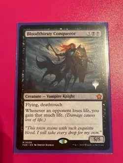 Bloodthirsty Conqueror - MTG - Promo pack - Image 1