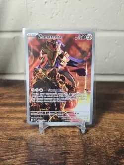 Pokemon TCG Zamazenta 201/182 Illustration Rare Destined Rivals - Image 1
