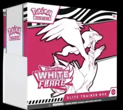 Pokemon TCG: White Flare Factory Sealed Elite Trainer Box - Image 1