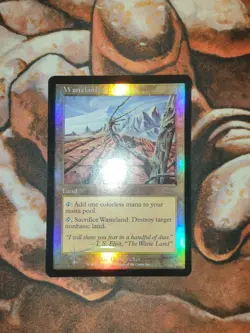 FOIL Wasteland Promo Player Rewards MPRP MTG Magic the Gathering - Image 1