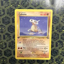Pokemon TCG - Cubone 50/64 Common Jungle 1st Edition - Image 1