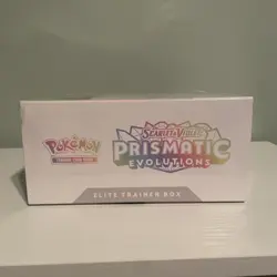 Pokemon Prismatic Evolutions Elite Trainer Box ETB New Factory Sealed - Image 5