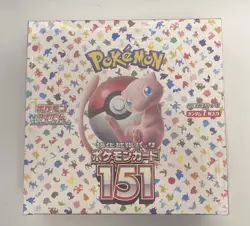 Pokemon SV2a 151 Booster Box Japanese Sealed Shrink Wrapped Scarlet & Violet TCG - Image 1