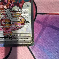 Pokemon Charizard ex 12/108 Evolutions Ultra Rare Holo Basic 180 HP - Image 3