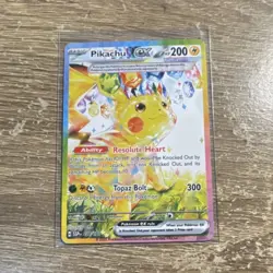 Pokemon Pikachu Ex Sv08: Surging Sparks 238/191 Special Illustration Rare Holo - Image 1