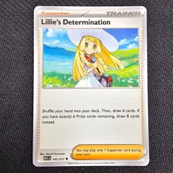 Lillie's Determination - 192/217 - 119/132 - ASC/MEG - Pokemon TCG - NM - Image 1