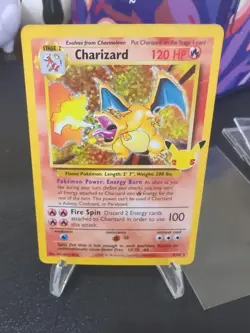 Pokemon Charizard 4/102 Celebrations 25th Anniversary Classic Collection Holo - Image 1