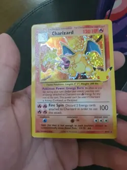 Pokemon Charizard 4/102 Celebrations 25th Anniversary Classic Collection Holo - Image 4