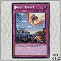 Jurrac Impact - CBLZ-EN079 - Common 1st Edition Yugioh - Image 1