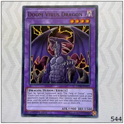 Doom Virus Dragon - LEDD-ENA37 - Common 1st Edition Yugioh - Image 1