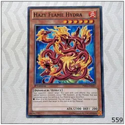 Hazy Flame Hydra - PRIO-EN027 - Common 1st Edition Yugioh - Image 1