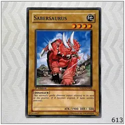 Sabersaurus - 5DS2-EN002 - Common 1st Edition Yugioh - Image 1